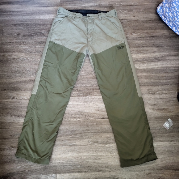 CabeatTwo-Tone Green Men's Chinos Pants And Jacket